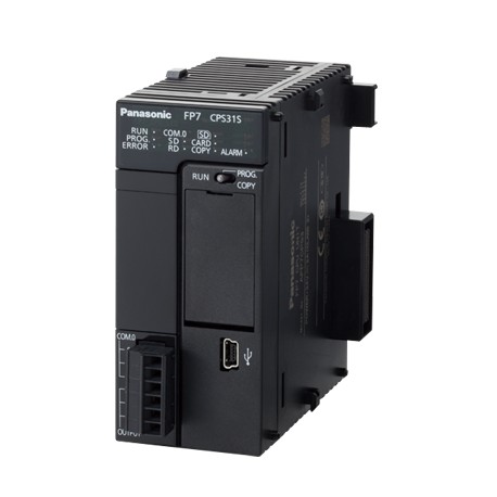 AFP7CPS31 - AFP7CPS31 PANASONIC FP7 CPU with COM port RS232(screw terminal block) & Mini USB, 120k steps, 24VDC