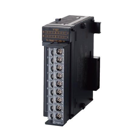 AFP7Y16T - AFP7Y16T PANASONIC FP7 Digital NPN Transistor Output Modul, 16DA (5-24V DC, up to 1A), 40 pin MIL connector