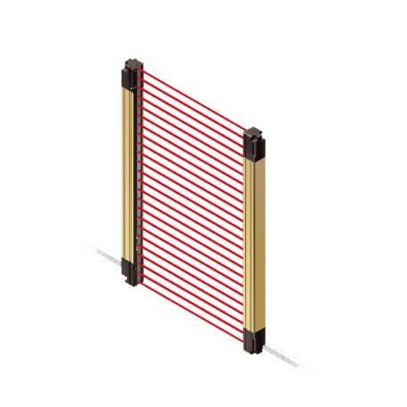 SF4B-A10(V2) - SF4B-A10(V2) PANASONIC Safety light curtain type 4, version 2, arm protection, 390mm, PNP/NPN, connector