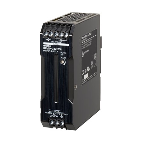 S8VK-G03024-900 - S8VK-G03024-900 401631 S8VK1112C OMRON Power source 30W/24V/1.3 A DIN rail SIDE