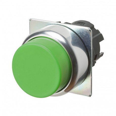 A22NZ-RPM-NGA - A22NZ-RPM-NGA 662142 A2270164F OMRON Press.22mm, Metal, shiny, PROTECTED, MOMENTANEO, Opaque GREEN