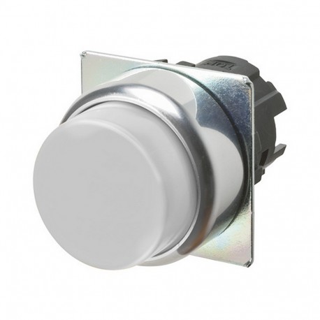 A22NZ-RPM-NWA - A22NZ-RPM-NWA 661182 A2270166B OMRON Press.22mm, Metal, shiny, PROTECTED, MOMENTANEO, Opaque WHITE