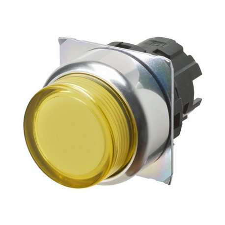 A22NZ-RPM-TYA - A22NZ-RPM-TYA 666862 A2270171R OMRON Press.22mm, Metal, shiny, PROTECTED, MOMENTANEO, Transp.YELLOW, ILLUMIN..
