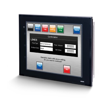 NSJ10-TV01-G5P - NSJ10-TV01-G5P 232455 NS109003M OMRON Sysmac One 10.1" TFT, Profibus, ETHERNET, CJ1G45H (Beige)