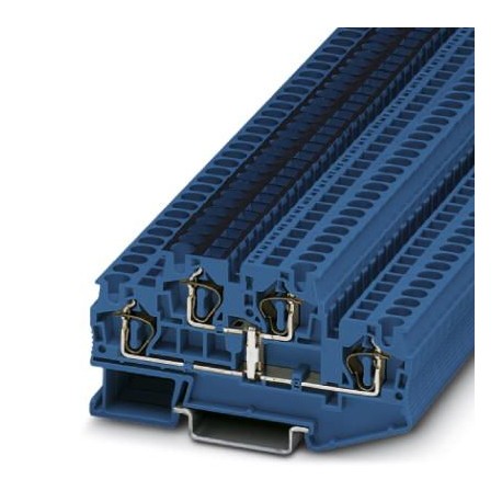 STTB 4-PV BU - STTB 4-PV BU 3035593 PHOENIX CONTACT Double-level terminal block