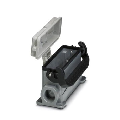 HC-HV 10/16-SMLD-67/O1M25 - HC-HV 10/16-SMLD-67/O1M25 1604937 PHOENIX CONTACT Housing socket HEAVYCON HV10/16, with flange, longitudinal..