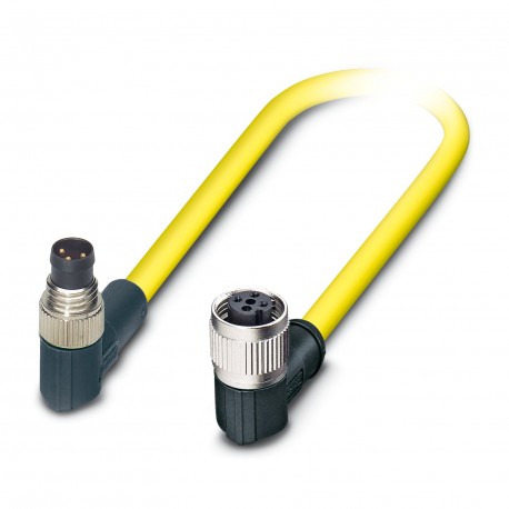 SAC-3P-M8MR/ 1,5-542/M12FR BK - SAC-3P-M8MR/ 1,5-542/M12FR BK 1406288 PHOENIX CONTACT Sensor/actuator cable
