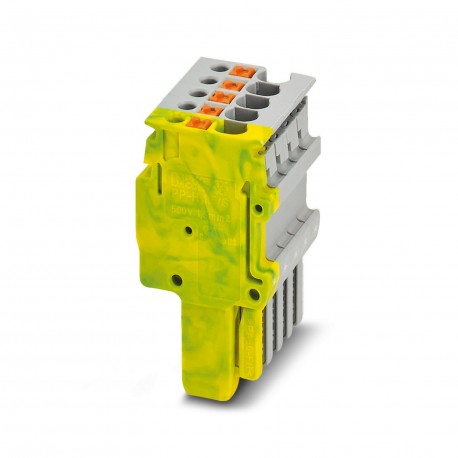 PP-H 1,5/S/5 (1GNYE/4GY) - PP-H 1,5/S/5 (1GNYE/4GY) 3212550 PHOENIX CONTACT Plug