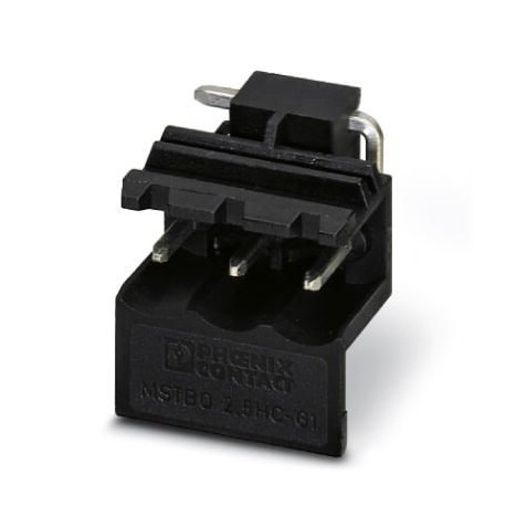 MSTBO 2,5/ 3-G1L BK - MSTBO 2,5/ 3-G1L BK 2909646 PHOENIX CONTACT Feed-through header