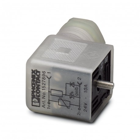 SACC-V-3CON-PG9/BI-1L-SV 24V - SACC-V-3CON-PG9/BI-1L-SV 24V 1527896 PHOENIX CONTACT Valve connectors