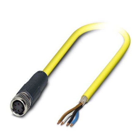 SAC-4P-10,0-542/M8 FS SH BK - SAC-4P-10,0-542/M8 FS SH BK 1406016 PHOENIX CONTACT Sensor/actuator cable