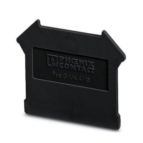 D-UK 4/10 BK - D-UK 4/10 BK 3073911 PHOENIX CONTACT End cover