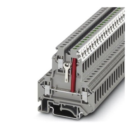 UKK 5-LA 24 GN/U-O - UKK 5-LA 24 GN/U-O 2791414 PHOENIX CONTACT Terminal for components, Section: 0,2 mm2 4 mm2, AWG: 24 12, Type..