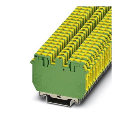 UDK 4-PE-1 - UDK 4-PE-1 3007194 PHOENIX CONTACT Terminal earth to rail, connection dual on each side, Type of connection:..