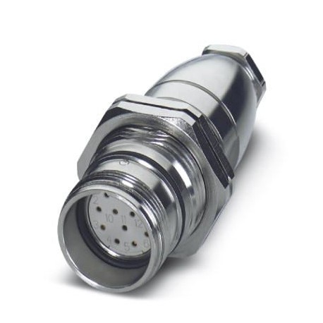 RC-09S2N12G100 - RC-09S2N12G100 1596645 PHOENIX CONTACT Rear panel feed-through, with Pg9 connection thread, straight, shield..