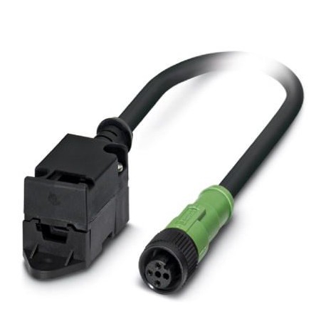 SAC-2P-ASIFK/ 5,0-PUR/M12FS P - SAC-2P-ASIFK/ 5,0-PUR/M12FS P 1557316 PHOENIX CONTACT Bus system cable