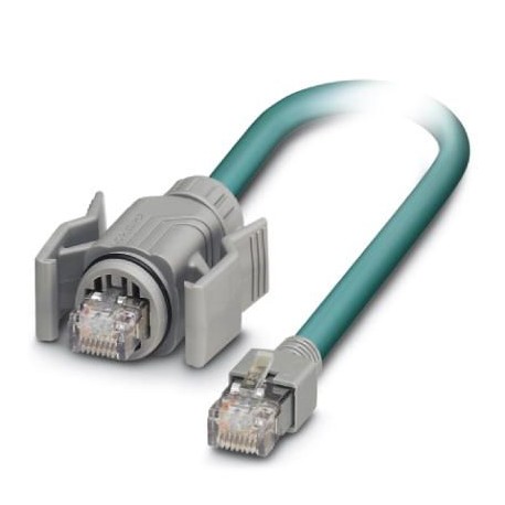 VS-8-VS67-RJ45/4P-AWG26-OF/2,0 - VS-8-VS67-RJ45/4P-AWG26-OF/2,0 1689417 PHOENIX CONTACT Ethernet Cable, ready-made, CAT5e, shielded, 2-pair, ..