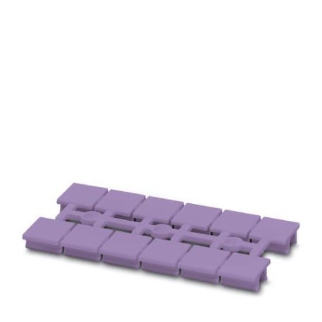 UM-TM (10X10) VT - UM-TM (10X10) VT 0833163 PHOENIX CONTACT Marker for terminal blocks, Strip, violet, unlabeled, rotulable wit..
