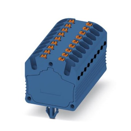 MP 18X1,5-RZ BU - MP 18X1,5-RZ BU 3248386 PHOENIX CONTACT Microborne step, bridged internally, with safety pins for fixation, ..