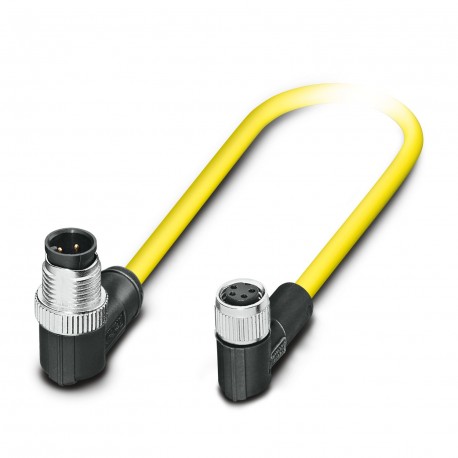 SAC-4P-M12MR/ 1,5-542/M8 FR BK - SAC-4P-M12MR/ 1,5-542/M8 FR BK 1406229 PHOENIX CONTACT Sensor/actuator cable