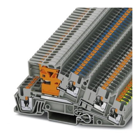 PTI 2,5-PE/L/NT KAN - PTI 2,5-PE/L/NT KAN 3213938 PHOENIX CONTACT Installation ground terminal block