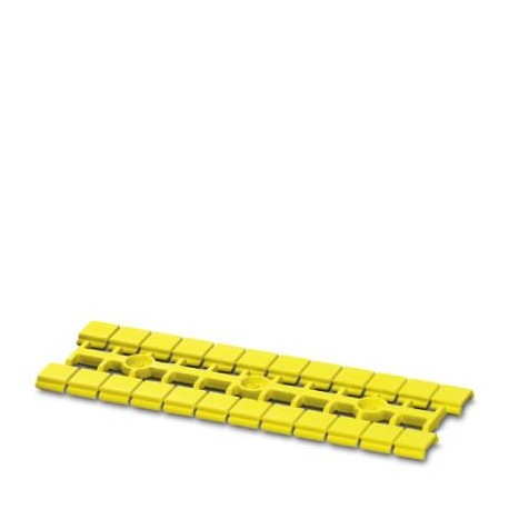 UM-TMF (5X5) YE - UM-TMF (5X5) YE 0833084 PHOENIX CONTACT Marker for terminal blocks, Strip, yellow, unlabeled, rotulable with..