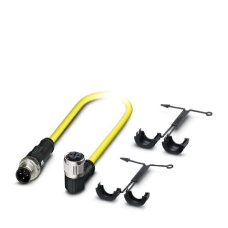 SAC-HZ-4P-MS/0,5-542/FR SCO BK - SAC-HZ-4P-MS/0,5-542/FR SCO BK 1409561 PHOENIX CONTACT Sensor/actuator cable