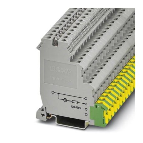VIOK 1,5-LA230GN/O-MO - VIOK 1,5-LA230GN/O-MO 2718170 PHOENIX CONTACT Borne detectors/actuators, Section: 0,2 mm2 4 mm2, AWG: 24 12,..