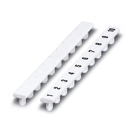 BNZ 4/WH CUS - BNZ 4/WH CUS 0824268 PHOENIX CONTACT Index for labeling, available: Strip, white, labeled according to custo..