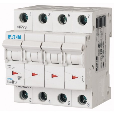 PLSM-D0,5/4-MW - PLSM-D0,5/4-MW 242619 EATON ELECTRIC Over current switch, 0, 5 A, 4 p, type D characteristic