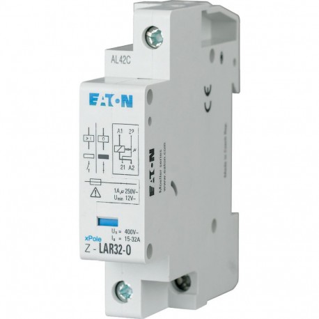 Z-LAR32-O - Z-LAR32-O 248258 Y7-248258 EATON ELECTRIC Release relay, 250VAC, 1 N/C, 15-32A, 1HP