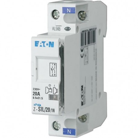 Z-SIL/20/1 - Z-SIL/20/1 263901 Y7-263901 EATON ELECTRIC Fuse disconnectors, 1p, 20A, 8, 5 x 31, 5