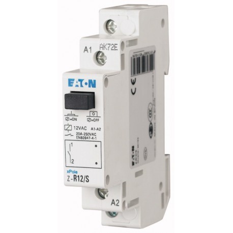 Z-R109/SS - Z-R109/SS 265171 EATON ELECTRIC Installation relay, 110 V DC, 2N/O, 20A, 1HP