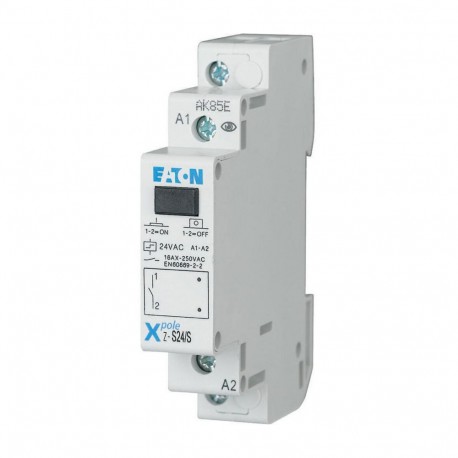 Z-S24/S - Z-S24/S 265535 Y7-265535 EATON ELECTRIC Impulse relay, 24AC/12DC, 1NO, 16A, 50Hz, 1SU