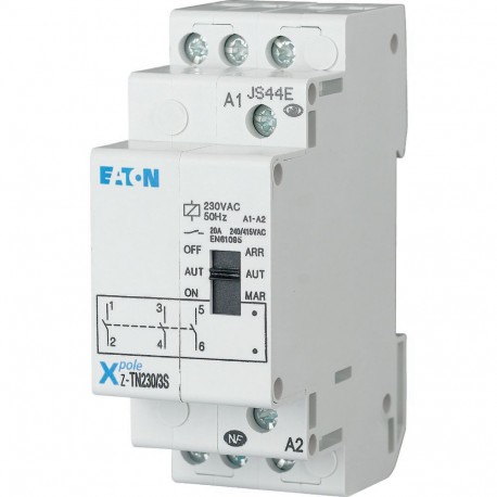 Z-TN230/3S - Z-TN230/3S 265576 Y7-265576 EATON ELECTRIC Pre-selection relay, 230VAC/50Hz, 3N/O, 20A, 1HP