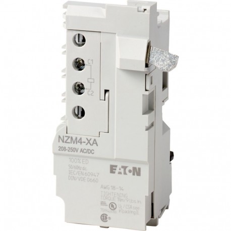NZM4-XA60AC/DC - NZM4-XA60AC/DC 266449 Y7-266449 EATON ELECTRIC Shunt release, 60VAC/DC