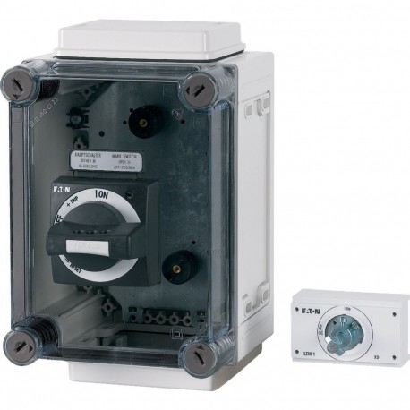 NZM1-XCI23-TVD - NZM1-XCI23-TVD 271522 Y7-271522 EATON ELECTRIC Insulated enclosure, HxWxD 250x187.5x175mm, for size 1