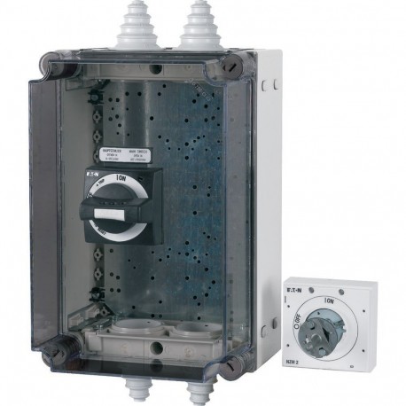 NZM2-XCI43-TVD - NZM2-XCI43-TVD 271524 Y7-271524 EATON ELECTRIC Insulated enclosure, HxWxD 375x250x225mm, for size 2