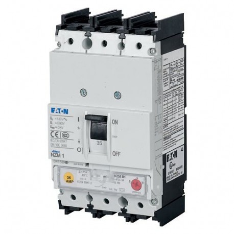 NZMB1-AF35-NA - NZMB1-AF35-NA 272204 Y7-272204 EATON ELECTRIC Circuit-breaker, 3p, 35A