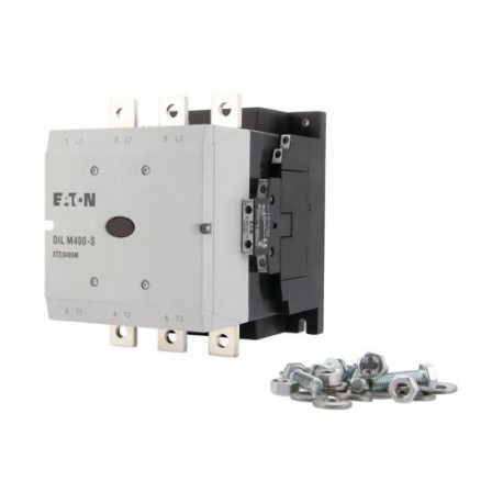 DILM400-S/22(110-120V50/60HZ) - DILM400-S/22(110-120V50/60HZ) 274195 Y7-274195 EATON ELECTRIC Contactor, 3p+2N/O+2N/C, 200kW/400V/AC3