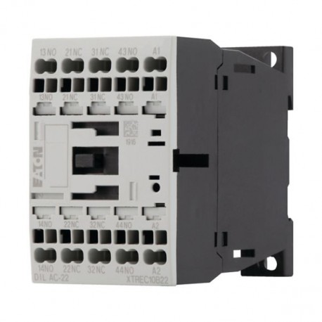 DILAC-22(220VDC) - DILAC-22(220VDC) 276524 XTREC10B22BD EATON ELECTRIC Contactor relay, 2N/O+2N/C, DC current