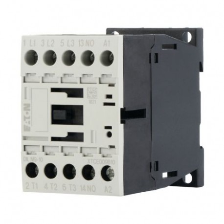 DILM9-10(190V50HZ,220V60HZ) - DILM9-10(190V50HZ,220V60HZ) 276688 Y7-276688 EATON ELECTRIC Contactor, 3p + 1N / O, 4kW / 400V / AC3