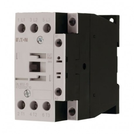DILM32-10(230V50/60HZ) - DILM32-10(230V50/60HZ) 277268 Y7-277268 EATON ELECTRIC Contactor, 3p+1N/O, 15kW/400V/AC3
