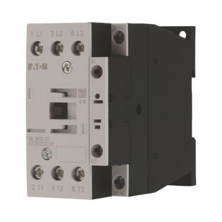 DILM32-01(230V50/60HZ) - DILM32-01(230V50/60HZ) 277300 Y7-277300 EATON ELECTRIC Contactor, 3p+1N/C, 15kW/400V/AC3