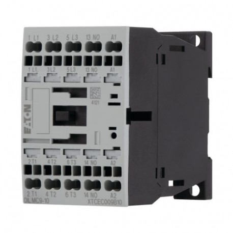 DILMC9-10(24V50HZ) - DILMC9-10(24V50HZ) 277443 XTCEC009B10U EATON ELECTRIC Contactor, 3p+1N/O, 4kW/400V/AC3