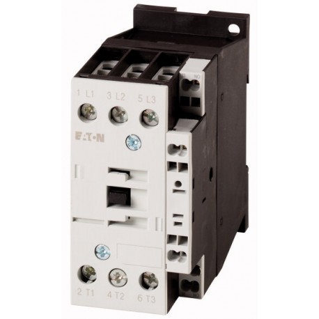 DILMC17-10(RDC130) - DILMC17-10(RDC130) 277597 XTCEC018C10AD EATON ELECTRIC Contactor, 3p+1N/O, 7.5kW/400V/AC3