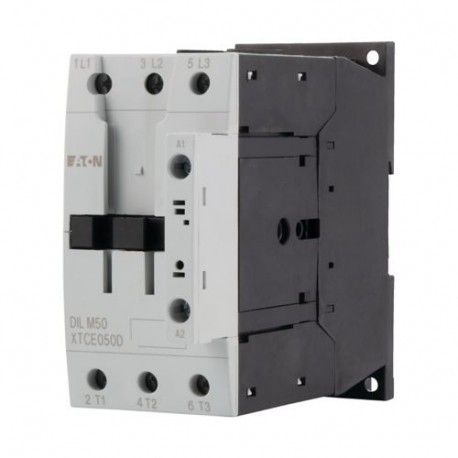 DILM50(24V50HZ) - DILM50(24V50HZ) 277817 Y7-277817 EATON ELECTRIC Contactor, 3p, 22kW/400V/AC3