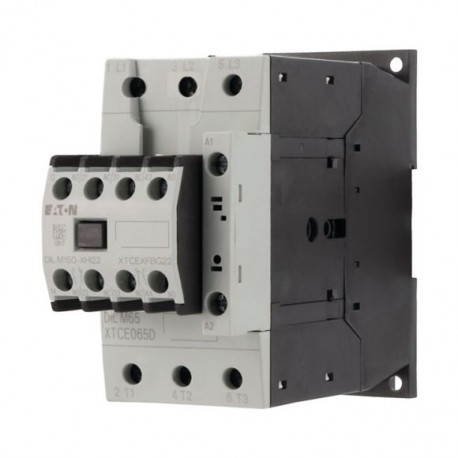 DILM65-22(RDC24) - DILM65-22(RDC24) 277940 Y7-277940 EATON ELECTRIC Contactor, 3p+2N/O+2N/C, 30kW/400V/AC3