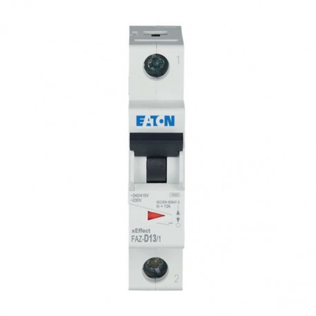 FAZ-D13/1 - FAZ-D13/1 278582 Y7-278582 EATON ELECTRIC Miniature circuit breaker (MCB), 13A, 1p, D-Char, AC