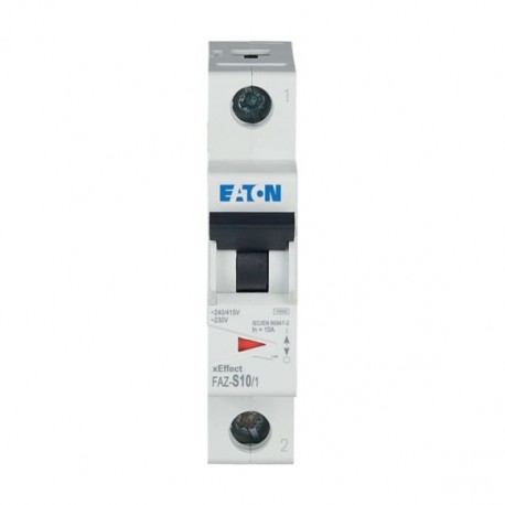 FAZ-S10/1 - FAZ-S10/1 278611 Y7-278611 EATON ELECTRIC Over current switch, 10A, 1p, S-Char, AC